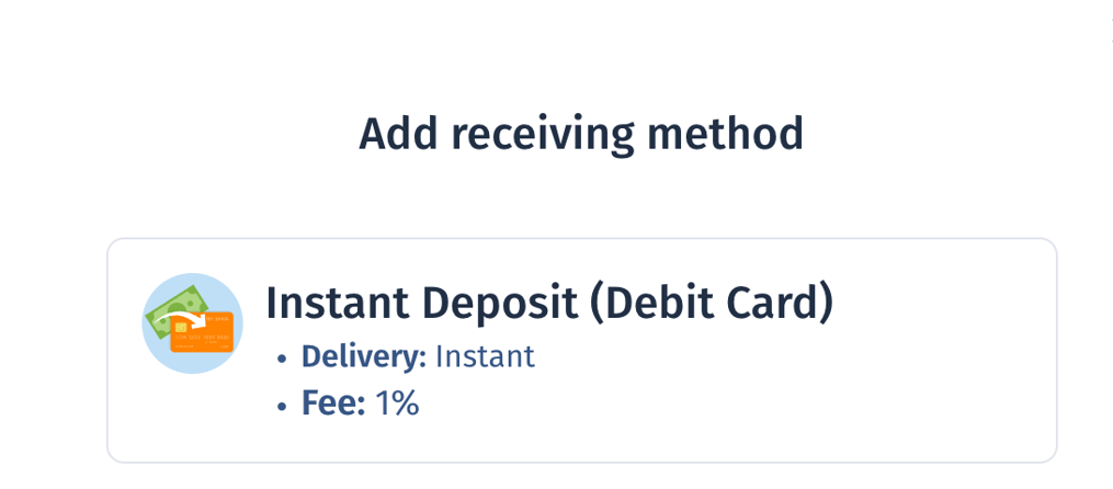 Can You Make A Deposit With A Debit Card How to Set Up Instant Deposit (Debit Card to Receive Payments)
